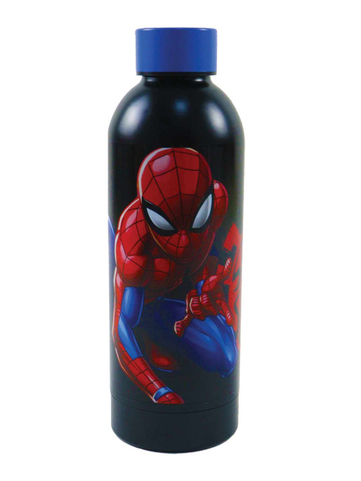 KIDS MOVIE HEROES Метална бутилка Spiderman 530 мл