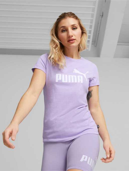 PUMA Κοντομάνικη Μπλούζα W ESS Logo (s)
