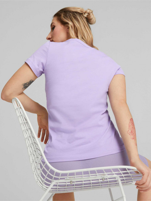 PUMA Κοντομάνικη Μπλούζα W ESS Logo (s)