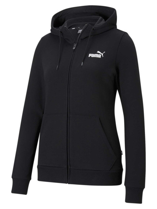 PUMA ESS Small Logo Full-Zip Hoodie TR