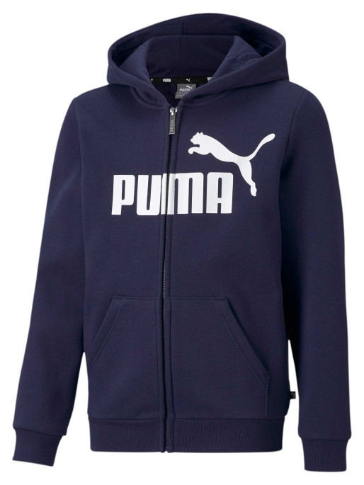 PUMA ESS Big Logo FZ Hoodie FL B