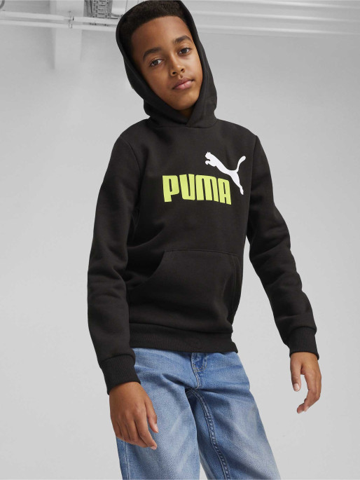 PUMA ESS+ 2 Col Big Logo Hoodie FL B