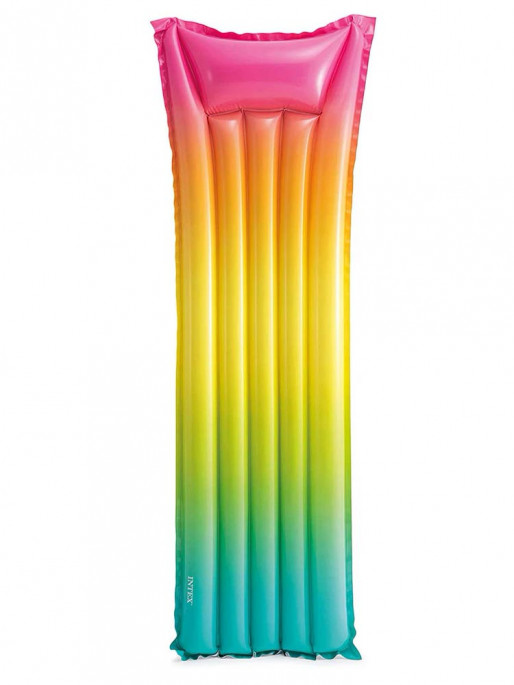 INTEX Φουσκωτό Στρώμα Rainbow Ombre Mat