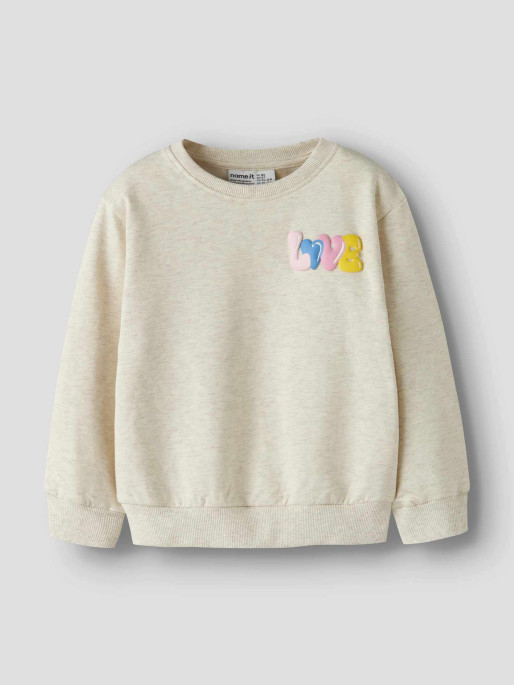 NAME IT Суитшърт NMFLUKA LS NREG SWEAT BRU