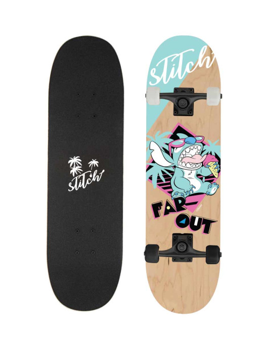 KIDS MOVIE HEROES STITCH FAR OUT Skateboard - 31