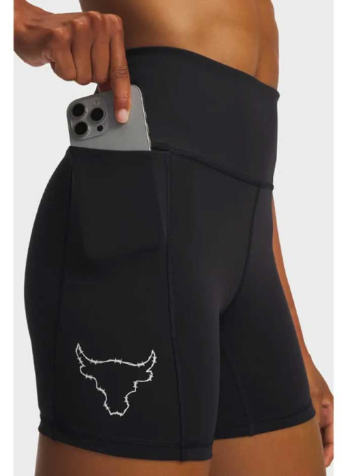 UNDER ARMOUR Αθλητικό Κολάν Project Rock Middle Women's Biker