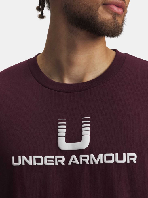 UNDER ARMOUR Κοντομάνικη Μπλούζα Logo Heavyweight