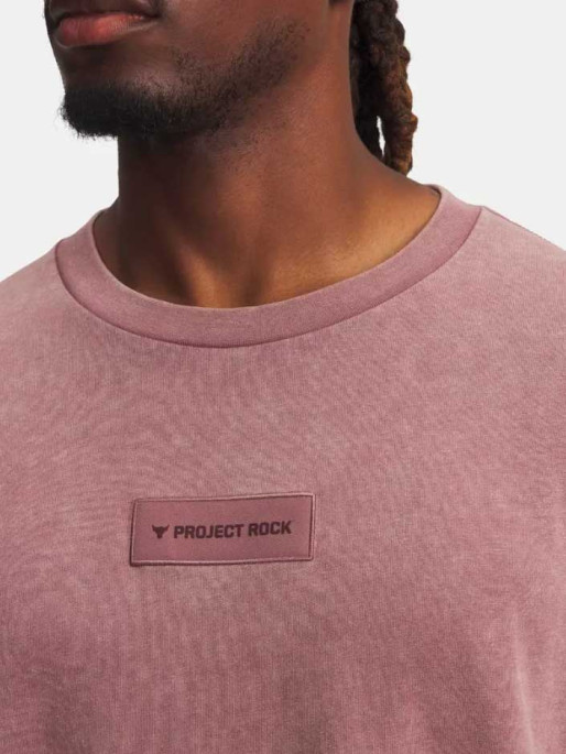 UNDER ARMOUR Κοντομάνικη Μπλούζα Project Rock Heavyweight