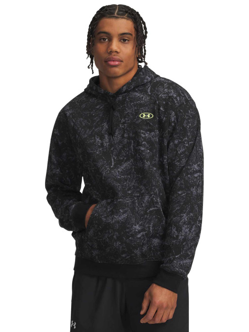 UNDER ARMOUR Суитшърт UA Rival Flc Prtd Hoodie