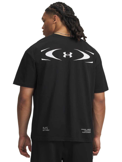UNDER ARMOUR Тениска UA M HWT ECHO LOGO OS SS