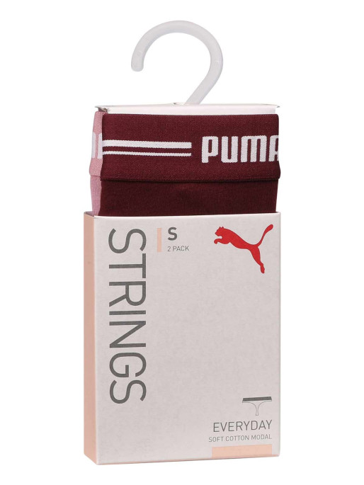 PUMA UNDERWEAR Бельо WOMEN STRING 2P PACK