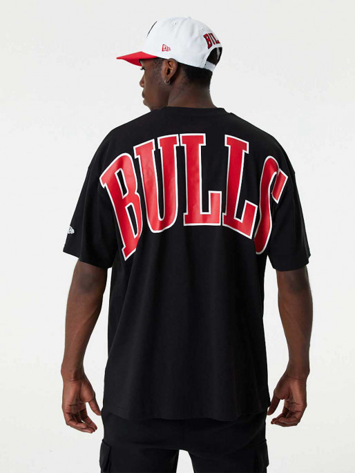 New Era - Chicago Bulls NBA Baseball Jersey T-Shirt - Black