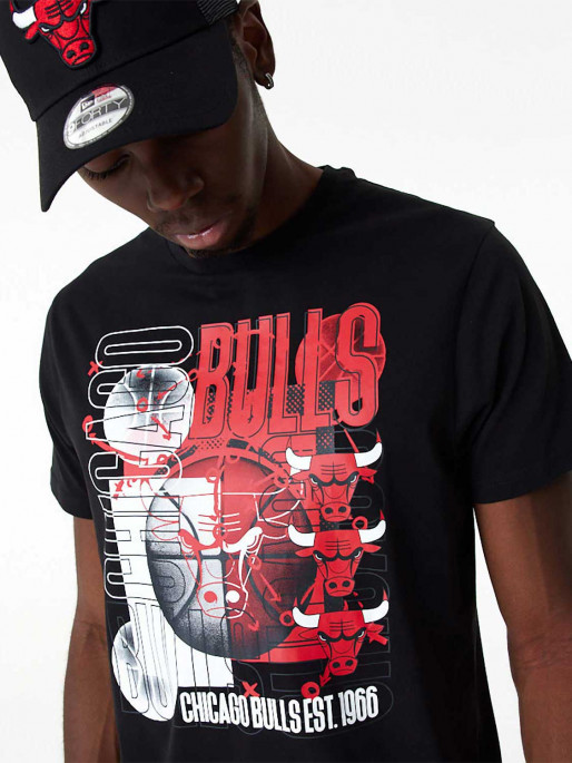 NEW ERA Tricou Nba Chicago Bulls