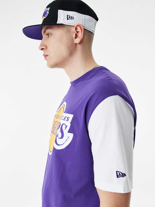 NEW ERA NBA COLOR INSERT OS TEE LOSLAK