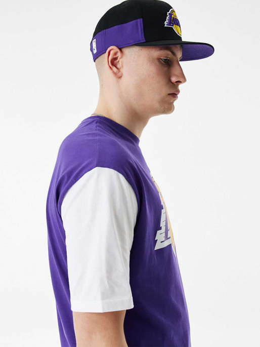 NEW ERA NBA COLOR INSERT OS TEE LOSLAK