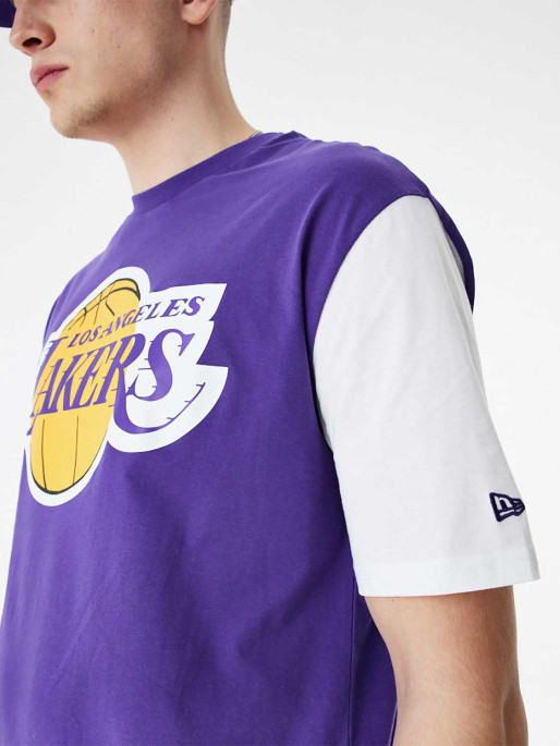 NEW ERA NBA COLOR INSERT OS TEE LOSLAK