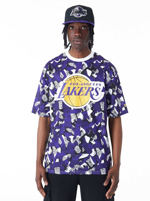 NEW ERA Tricou Nba Team Aop Mesh Os Loslak
