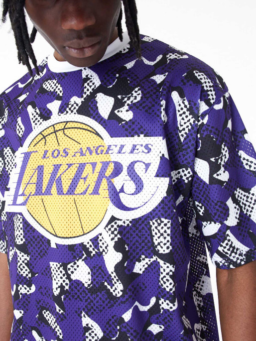 NEW ERA Tricou Nba Team Aop Mesh Os Loslak