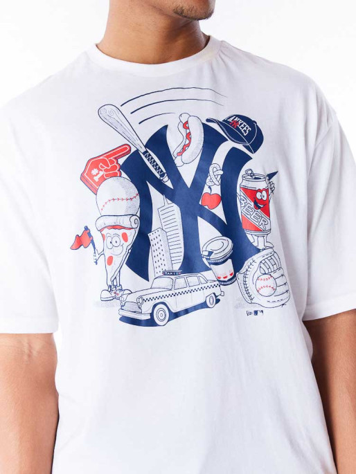 NEW ERA Tricou Mlb Food Grphc Os Neyyan
