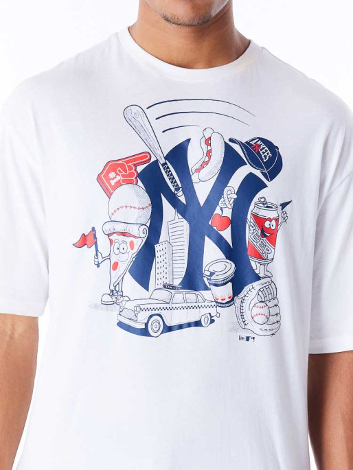 NEW ERA Tricou Mlb Food Grphc Os Neyyan