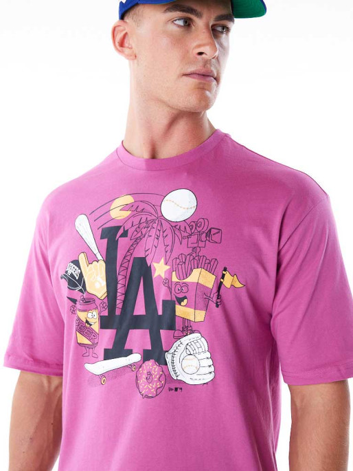 NEW ERA Tricou Mlb Food Grphc Os Losdod