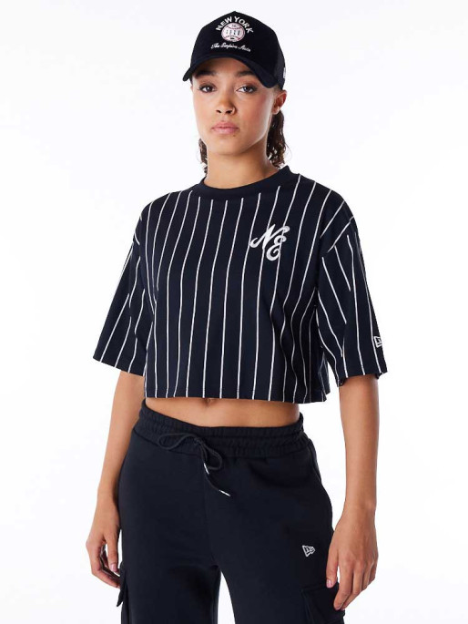 NEW ERA Tricou Z.Ne Pinstripe Crop