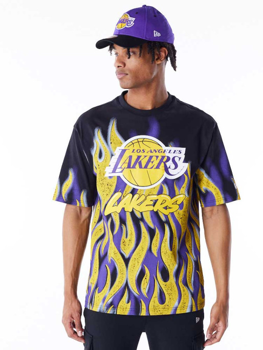 NEW ERA Tricou Nba Flame Os Loslak