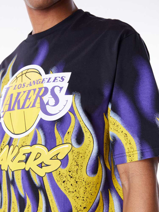 NEW ERA Tricou Nba Flame Os Loslak