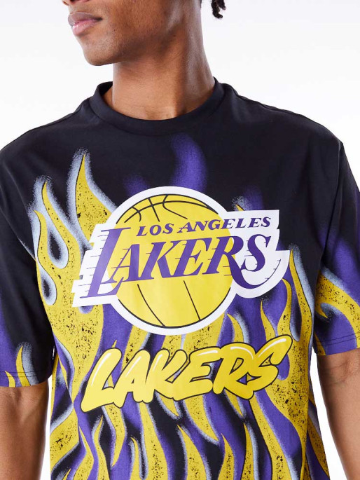 NEW ERA Tricou Nba Flame Os Loslak