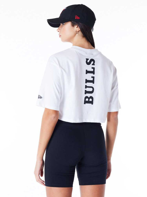 NEW ERA Z.NBA TEAM LOGO CROP TEE CHIBUL