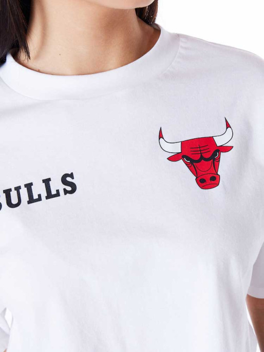 NEW ERA Z.NBA TEAM LOGO CROP TEE CHIBUL