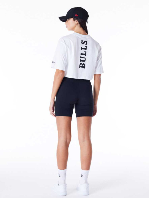 NEW ERA Z.NBA TEAM LOGO CROP TEE CHIBUL