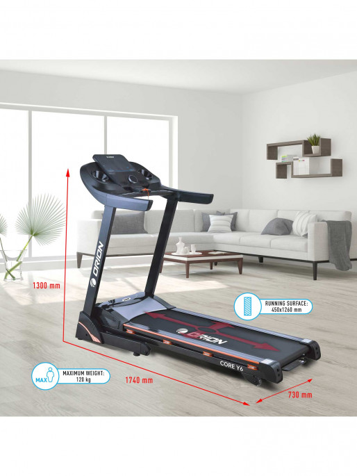 ORION Smart electrical treadmill CORE Y6 16 km / 2.00 HP