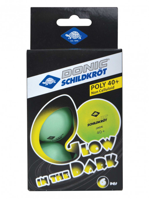 DONIC Μπάλες Επιτραπέζιας Αντισφαίρισης Glow in the dark
