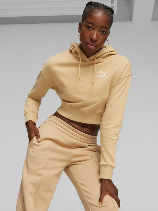 PUMA CLASSICS Cropped Hoodie TR