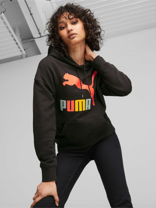 PUMA CLASSICS Multi Color Logo Hoodie TR