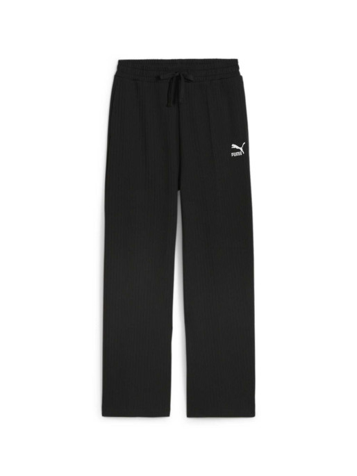 PUMA CLASSICS Ribbed Relaxed Pants