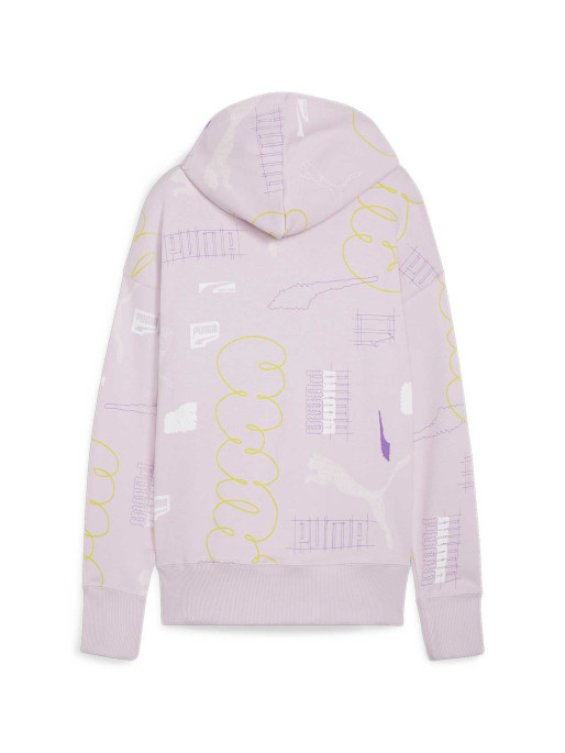 PUMA CLASSICS BRAND LOVE AOP Hoodie TR