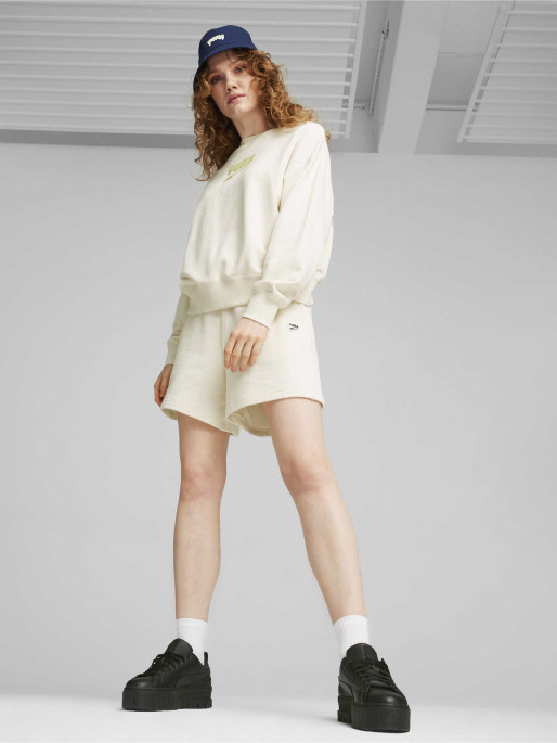 PUMA Pantaloni scurti Downtown High Waists Tr