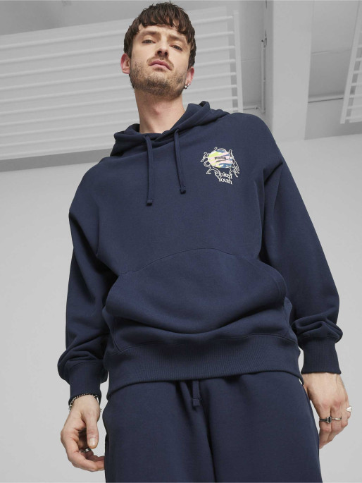 PUMA Суитшърт DOWNTOWN Graphic Hoodie TR