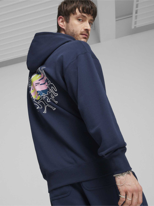 PUMA Суитшърт DOWNTOWN Graphic Hoodie TR