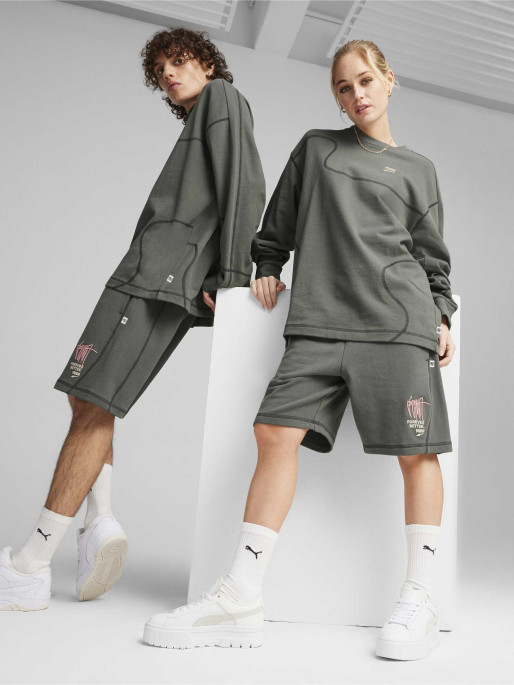 PUMA Блуза DOWNTOWN RE:COLLECTION Crew TR