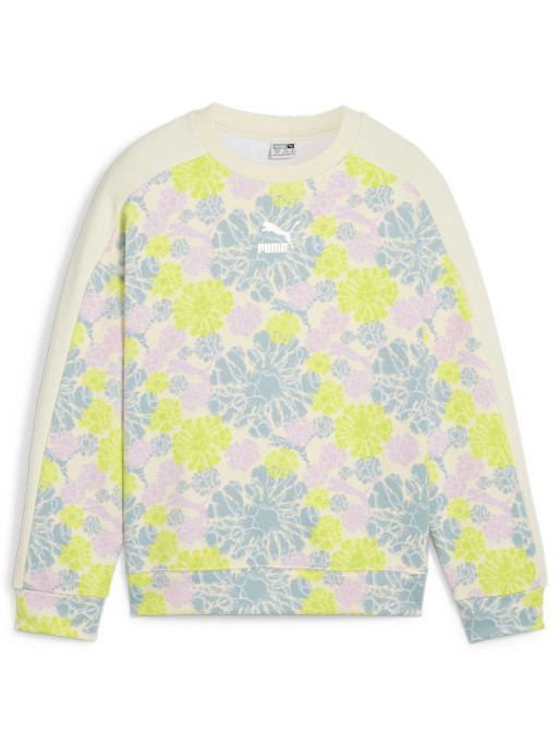 PUMA Блуза T7 SNFLR AOP Crew TR G