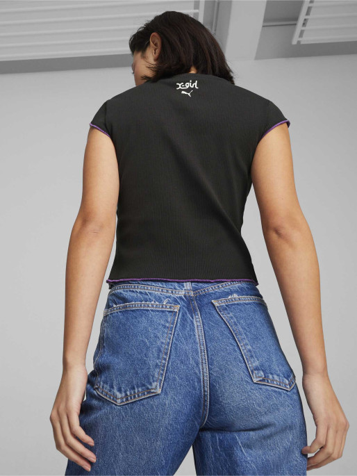 PUMA Тениска X X-GIRL Ribbed Slim