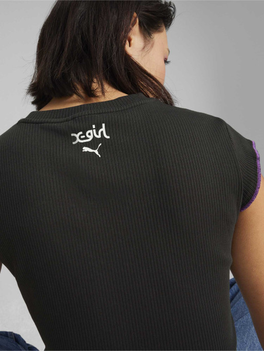 PUMA Тениска X X-GIRL Ribbed Slim