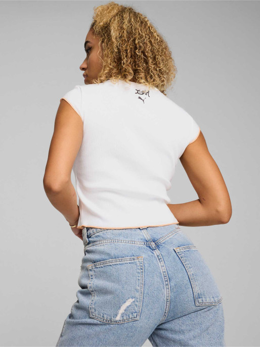 PUMA Тениска X X-GIRL Ribbed Slim