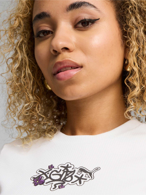 PUMA Тениска X X-GIRL Ribbed Slim