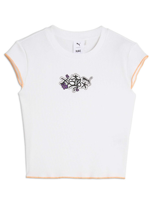 PUMA Тениска X X-GIRL Ribbed Slim
