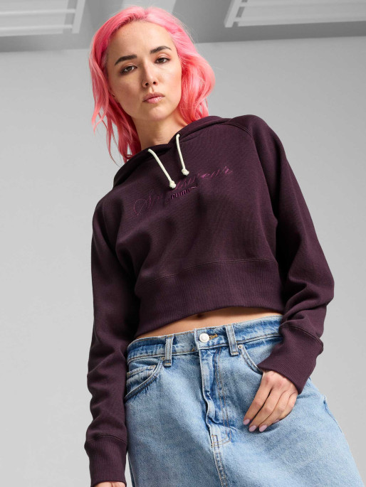 PUMA Hanorac Classics+ Relaxed Cropped