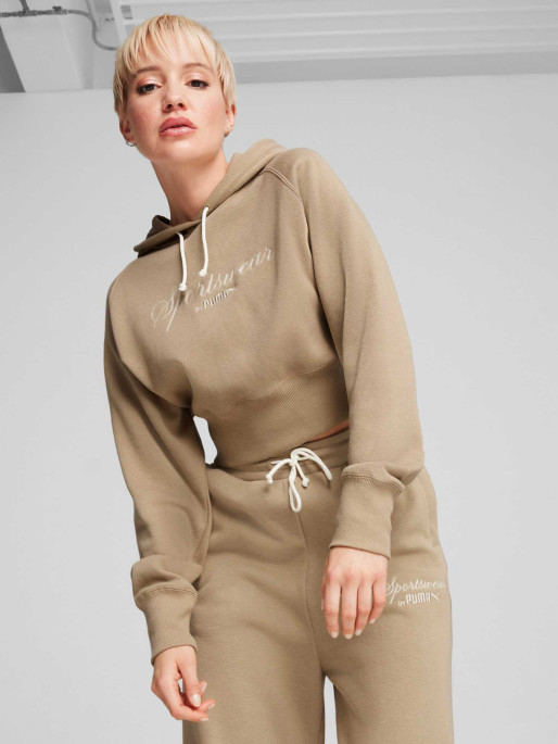 PUMA Hanorac Classics+ Relaxed Cropped